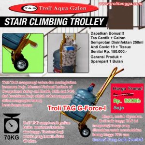 Troli Aqua Galon Naik Tangga TAG G-Force-I